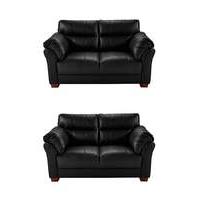 Ancona Leather 2 Seater plus 2 Seater