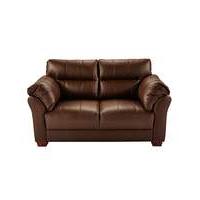 Ancona Leather Two Seater Sofa