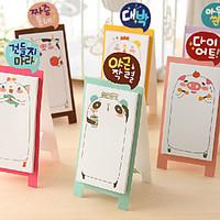 Animal Family Self-Stick Notes(Random Color)