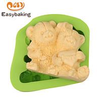 animal mould love teddy bears fondant silicone molds for cake decorati ...