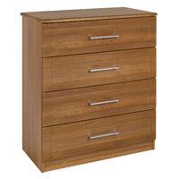 Andante 4 Drawer Chest Walnut