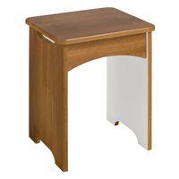 andante dressing table stool walnut