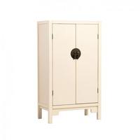 Anji 2 Door Spice Cupboard in Cream