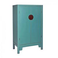 Anji 2 Door Spice Cupboard in Teal