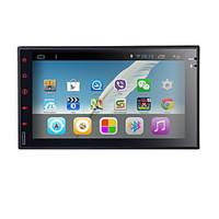 android 44 2din universal car radio ipod double car player gps navigat ...