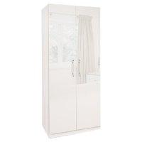 Angel High Gloss 2 Door Wardrobe