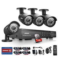 ANNKE 16CH HD 1080P DVR HDMI 4 Outdoor IR Home Video Security Camera System 2TB