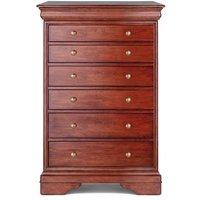 antoinette tall 6 drawer chest