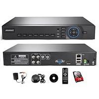 ANNKE 4CH HDMI AHD DVR CCTV Security System Remote View/Smartphone QR Code Scan Quick Access(1TB HDD)
