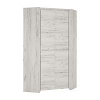 Angel Corner Fitted Wardrobe White