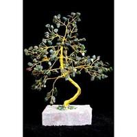 Ancient Wisdom Moss Agate Gemstone Tree (160 Stone)