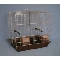 andalusian chrome bird cage 17 x 10 x 155 ht