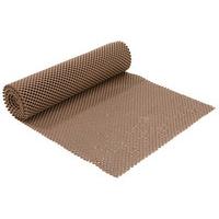 anti slip gripper matting roll 19m chocolate pvc