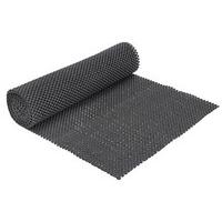 Anti-Slip Gripper Matting Roll, 1.9m, Black, PVC