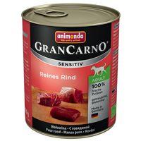 Animonda GranCarno Sensitive 6 x 800g - Pure Beef