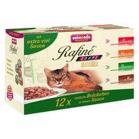Animonda Rafiné Soupé Mixed Pack 12 x 100g - 4 Varieties with Veal & Poultry