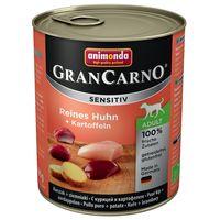 Animonda GranCarno Sensitive Saver Pack 12 x 800g - Pure Chicken