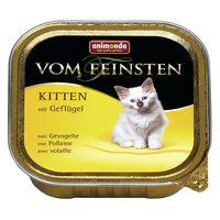 animonda vom feinsten kitten 6 x 100g with poultry