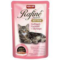 Animonda Rafiné Soupé Kitten Saver Pack 24 x 100g - Kitten Poultry Cocktail & Shrimps