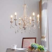 Antique white chandelier Maybelle