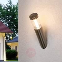 Angular LED wall lamp Ellie for outdoor use