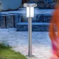 Ancona - LED solar light made of stainless steel