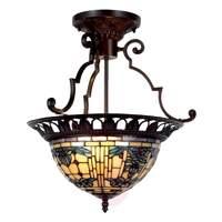 Antique-designed ceiling lamp Kimberly 37 cm