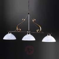 Antique pendant lamp LISA 3-bulb