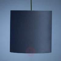 anthracite coloured pendant light by schnepel