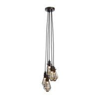 Ananes Black Bronze Effect 5 Lamp Ceiling Light