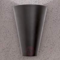 Anthracite LED outdoor wall lamp Ulick