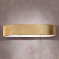 Anica LED Wall Light Oval Reflector Old Gold