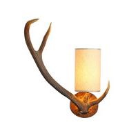 ant0729l antler 1 light left hand antler wall bracket