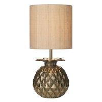 ana4263 ananas table lamp in bronze base only