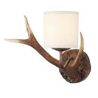 ANT0729S Antler 1 Light Wall Bracket with shade