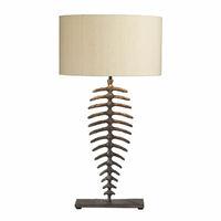 ANG4301 Angler Table Lamp In Bronze, Base Only