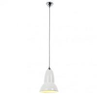 Anglepoise DUO Pendant MAXI in Alpine White with White/Black Cable