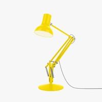 anglepoise giant 1227 vivid floor lamp in citrus yellow