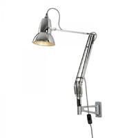 Anglepoise DUO1227 Wall Light in Bright Chrome with White/Black Cable