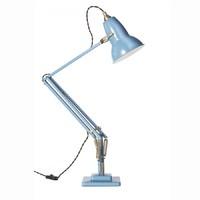 Anglepoise 31300 Original 1227 BRASS Desk Lamp in Dusty Blue