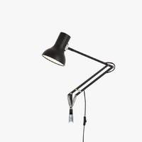Anglepoise 31323 Type 75 Mini Wall Mounted in Jet Black