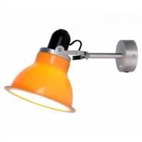 anglepoise type 1228 wall light in daffodil yellow