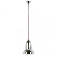 Anglepoise DUO Pendant MAXI in Bright Chrome with Red Cable