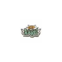 angel harajuku acrylic pin badge