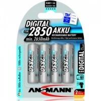 Ansmann AA 2850 mAh Rechargeable Battery FOUR PACK