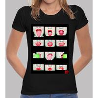 andrea lips girl t shirt