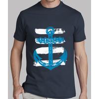 anchor blue and white striped pattern