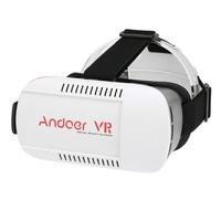 andoer virtual reality glasses 3d vr box glasses headset universal for ...