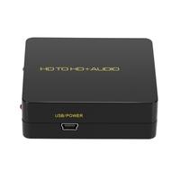 ANQ-M623 HD to HD Audio Converter HD Input HD & Audio Output Support 1080P 3.5mm Stereo Audio for Blu-ray DVD XBOX 360 PS3 HD Player