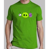 angry birds - green pig damaged